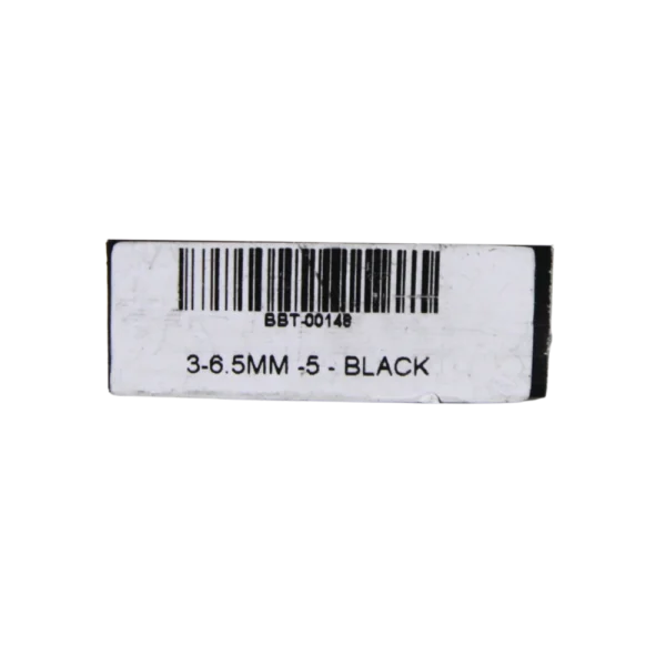 Aluminium BBT-00148-3-6.5MM-5-BLACK