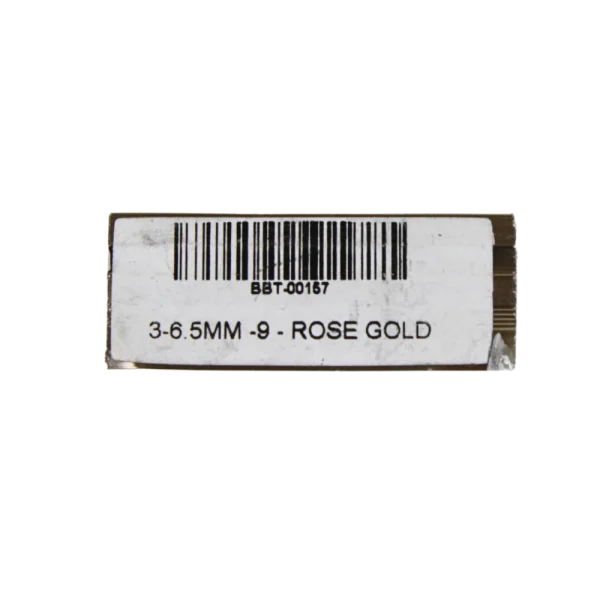Aluminium BBT-00157-3-6.5MM-9-ROSE GOLD