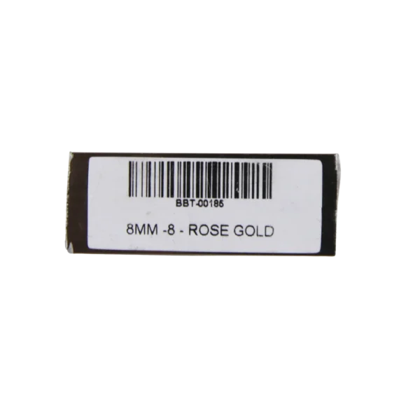Aluminium BBT-00185-8MM-8-ROSE GOLD