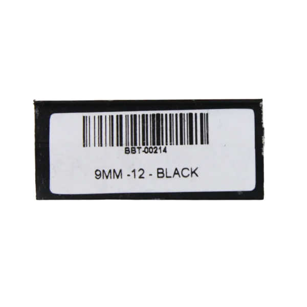 Aluminium BBT-00214-9MM-12-BLACK