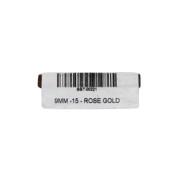 Aluminium BBT-00221-9MM-15-ROSE GOLD