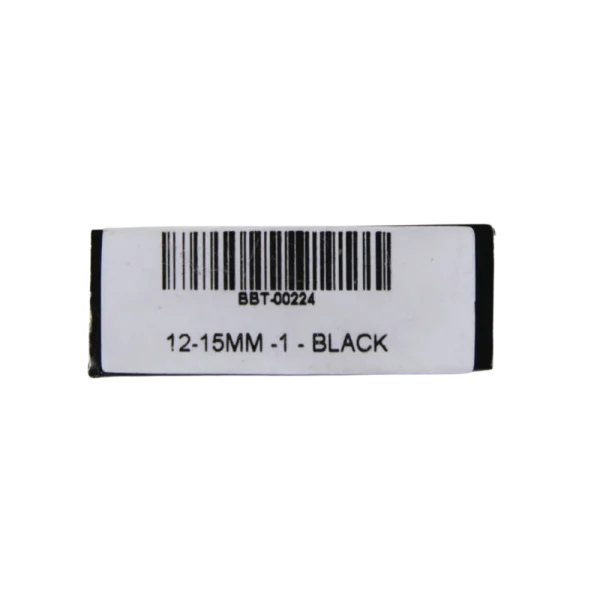Aluminium BBT-00224-12-15MM-1-BLACK