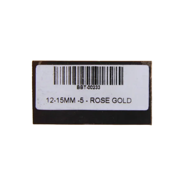 Aluminium BBT-00233-12-15MM-5-ROSE GOLD