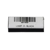 Aluminium BBT-00297-LAMP-3-BLACK