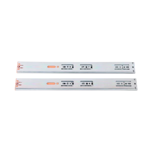 Drawer Slide System 4510DA-400MM-THREE FOLD SOFT CLOSE BALL BEARING SLIDE