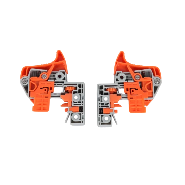 Drawer Slide System TD30-16-A82-N33-350MM-THREE FOLD PUSH OPEN&SOFT CLOSECONCEALED SLIDE