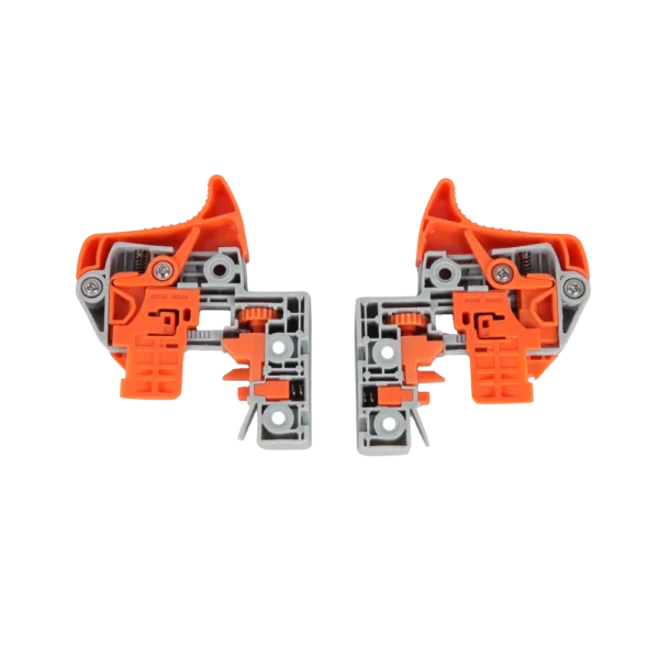 Drawer Slide System TD30-16-A82-N33-400MM-THREE FOLD PUSH OPEN&SOFT CLOSECONCEALED SLIDE