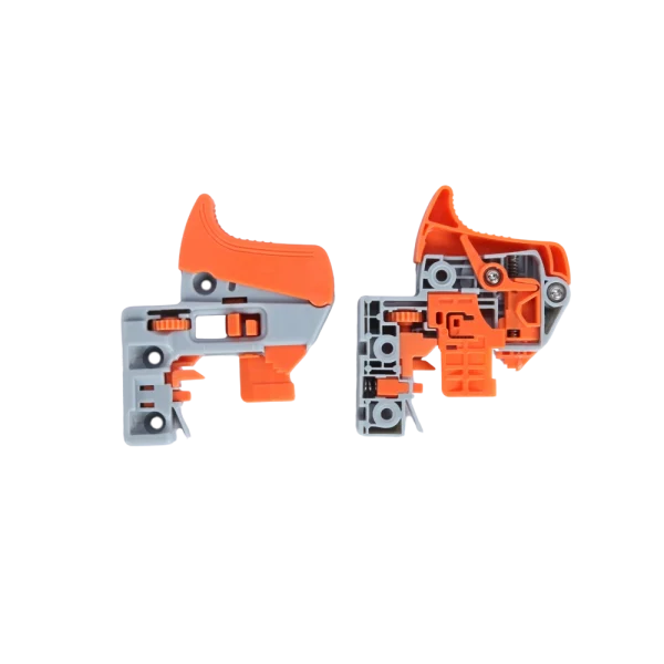 Drawer Slide System TD30-16-A82-N33-450MM-THREE FOLD PUSH OPEN&SOFT CLOSECONCEALED SLIDE