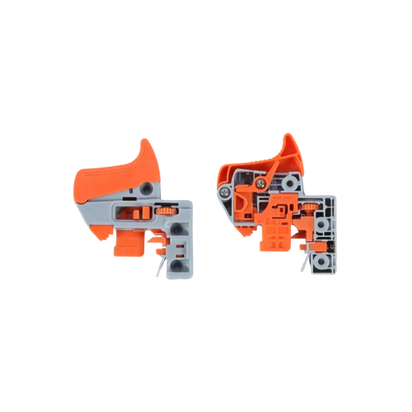 Drawer Slide System TD30-A82-N33-128-550MM- PUSH OPEN&SOFT CLOSE SLIM BOX